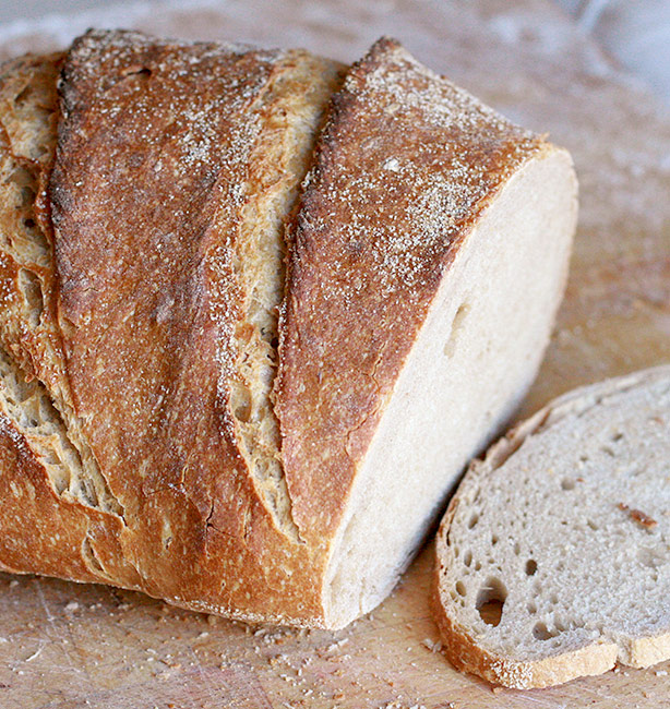 pane con la pasta madre ricetta facile