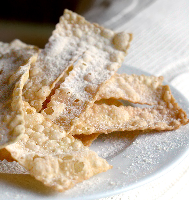 chiacchiere di farina integrale