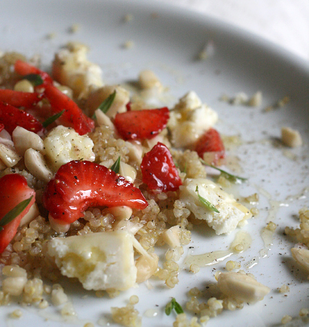 quinoa con le fragole