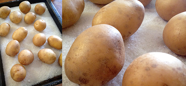 patate al forno per gli gnocchi